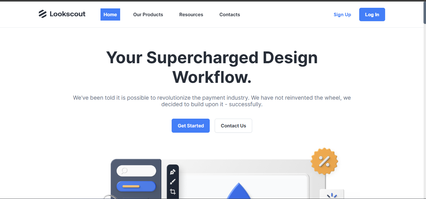 Website Landing Page