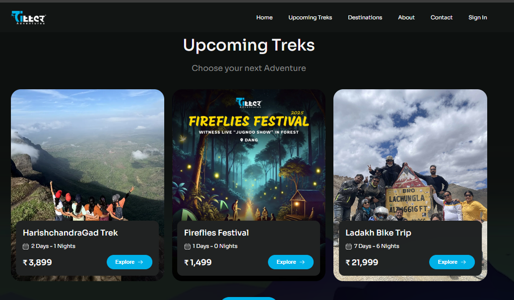 Treking and Travelling